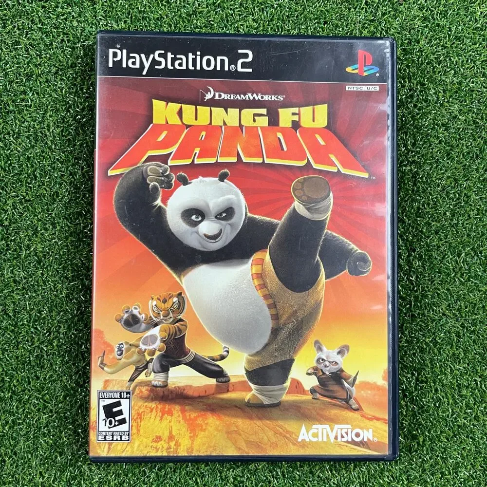 Kung Fu Panda (Sony PlayStation 2, 2008) PS2 no Manual